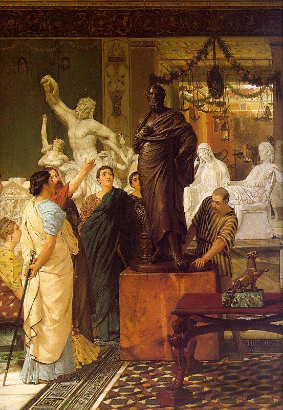 A Sculpture Gallery, Alma Tadema